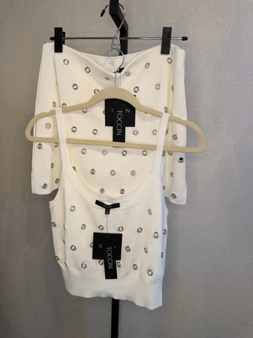 🆕 Toccin Two-Piece SET Noeme Top & Bessi Mini Skort - Picture 3 of 15
